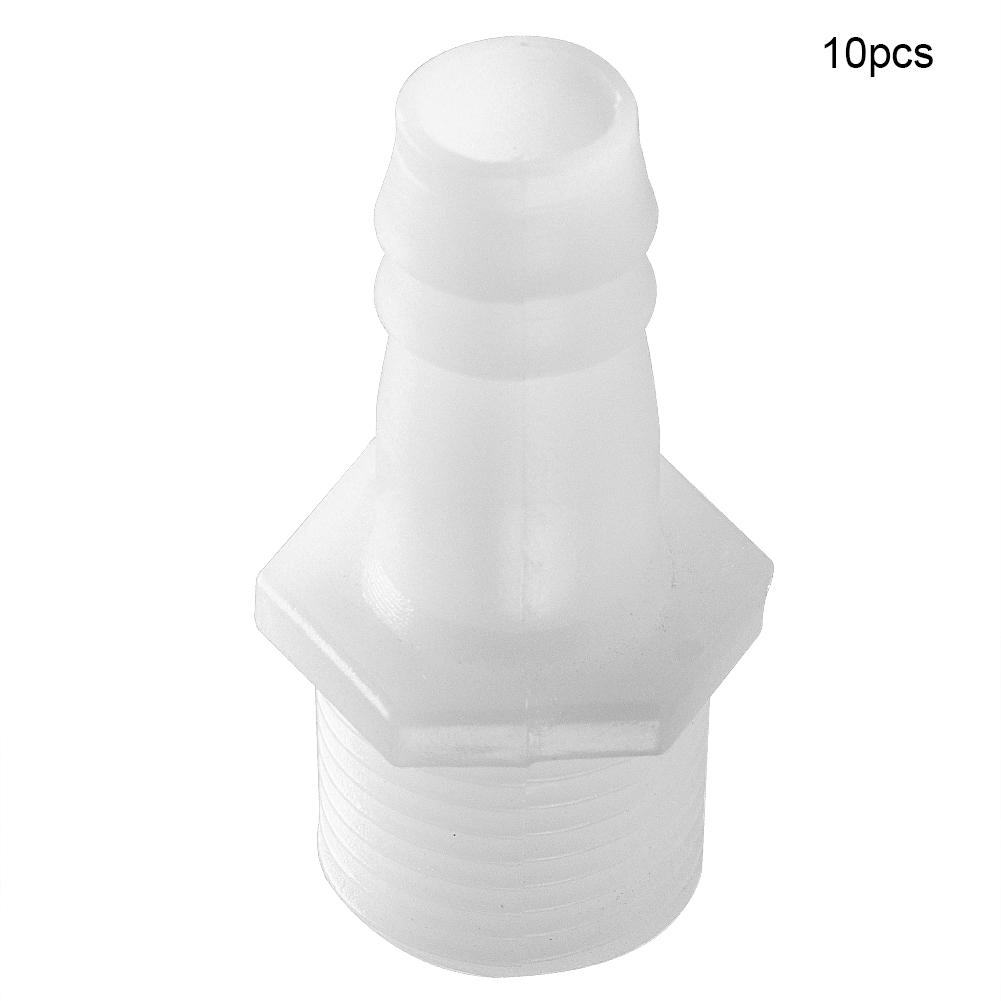 10PCS Aquarium 1Celsius2  Thread Pipe Adapter Fish     Pump Joint Hose Fittings Connector