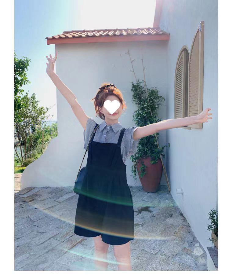 2026 Summer Women's High-Waisted Wide-Leg Shorts: Korean College Style, Slimming, Versatile, and Trendy.