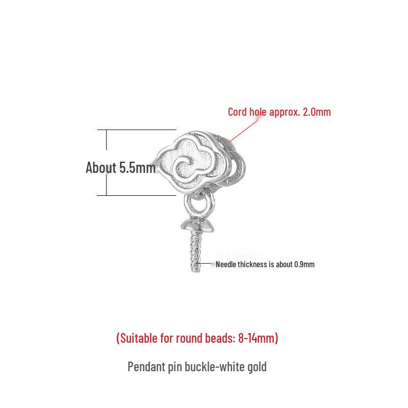 

Японська та корейська перлова підвіска з жадеїтом, південним червоним жадеїтом та круглою бусиною, застібка голкового типу