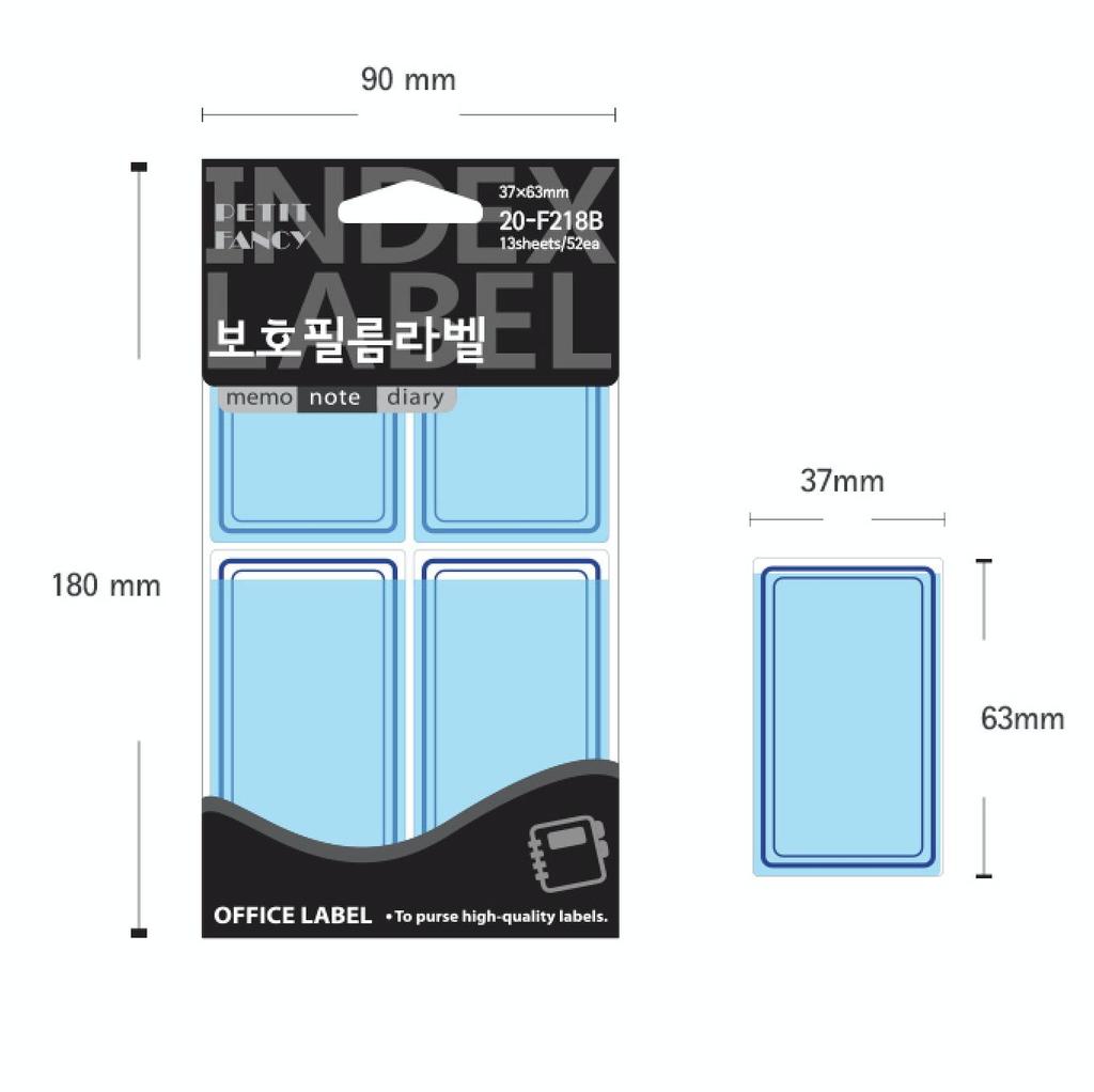 Petit Fancy Koruyucu Film İndeks Etiket Çıkartmaları (Her Birinden 10'ar adet) İndeks Etiketi / Kategori Etiketi / Ofis Etiketi / Etiket Çıkartmaları / İşaretleme Araçları - 42 Seçenek