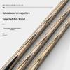 INVUI Ash Wood Single-Piece Billiard Cue Set