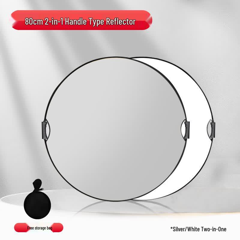 OLOEY 2-in-1 Portable Foldable Photography Reflector
