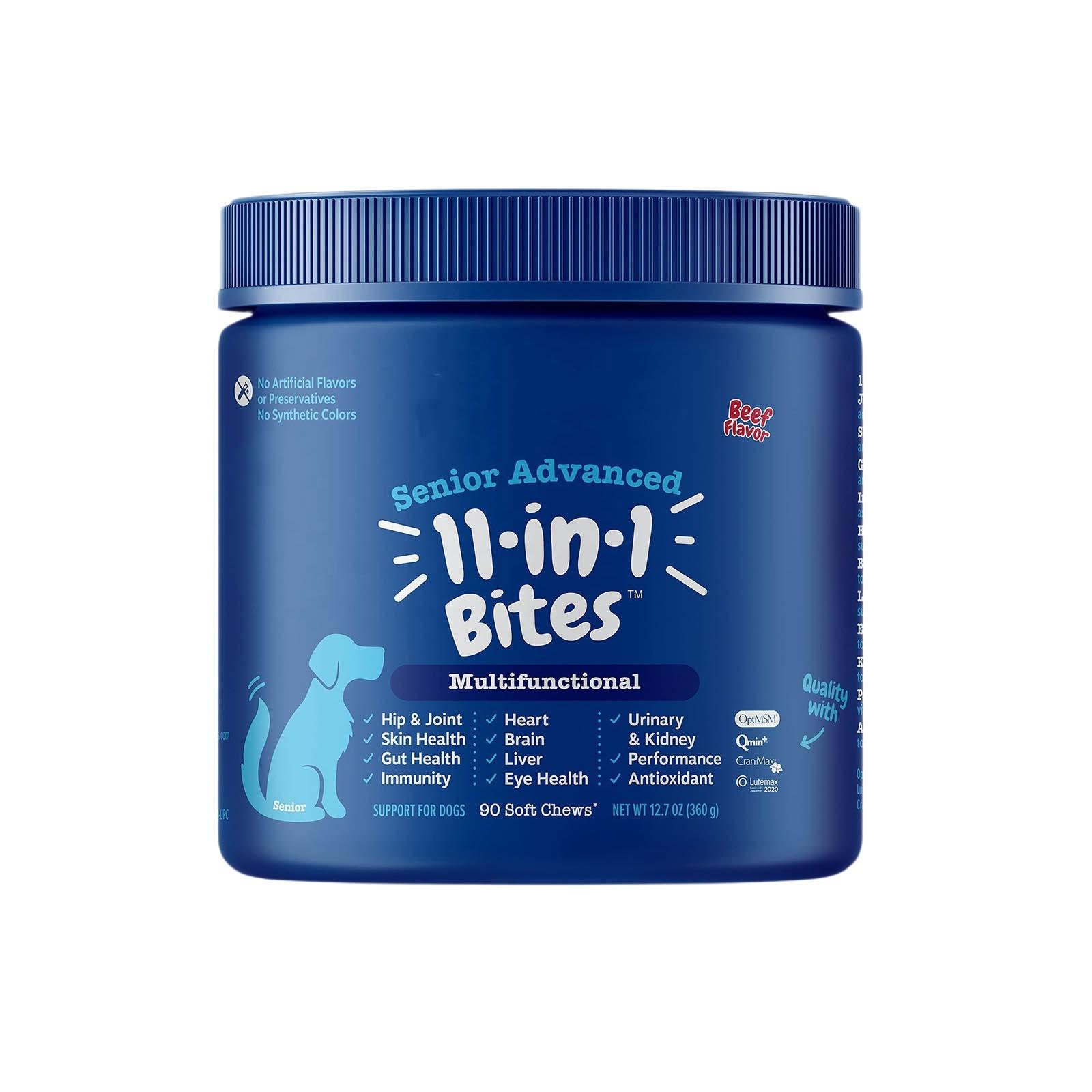 

Добавка для суставов для собак - Глюкозамин, Хондроитин, VC, VE Мягкие жевательные таблетки - Премиальная курица One Size