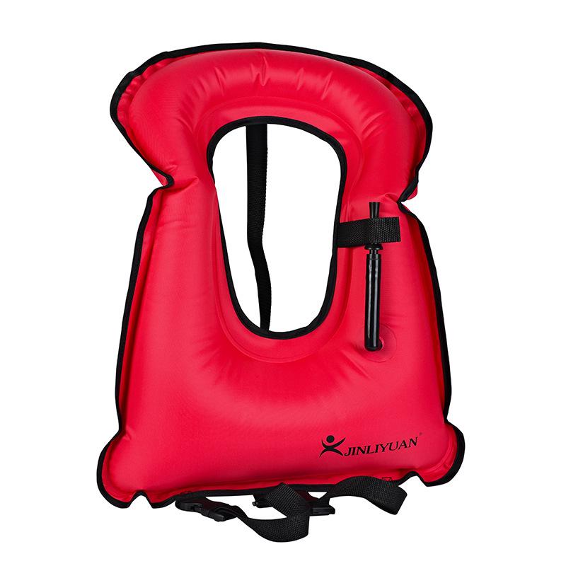 Gilet di sicurezza gonfiabile per snorkeling e nuoto