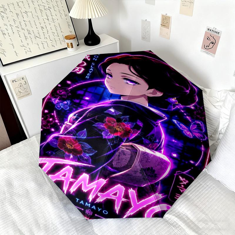 Japanese-style Cartoon Demon Slayer Kamado Tanjiro & Kamado Nezuko Umbrella Including Home Travel and Outdoor Activities Multi Functional Umbrella 28