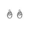 Fashionable Women's Versatile Earrings With A High-end Temperament Hoop