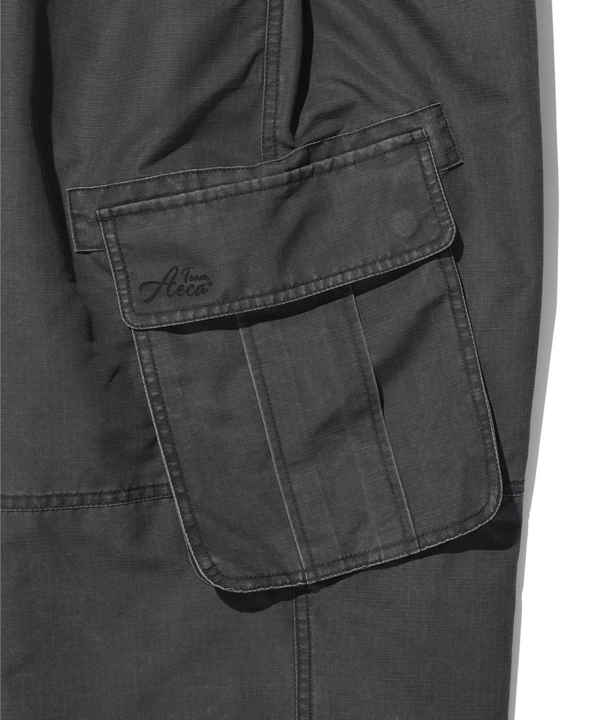 AECA Ripstop Washing Cargo Pants-Charcoal
