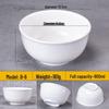 Wuhe B-6 Melamine Imitation Porcelain Soup Bowl