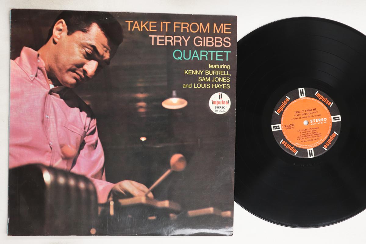 

LP Record TERRY GIBBS - Take It From Me SH3039 IMPULSE 1965 Japan Jazz Used