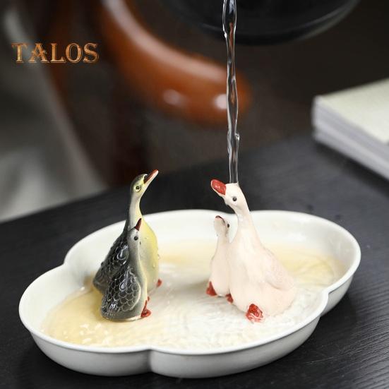 

Китайский чайный питомец Kong Fu Tea, дизайн ручной работы, меняющий цвет, фиолетовая глина, чайный питомец для подноса Kong Fu Tea, декор стола