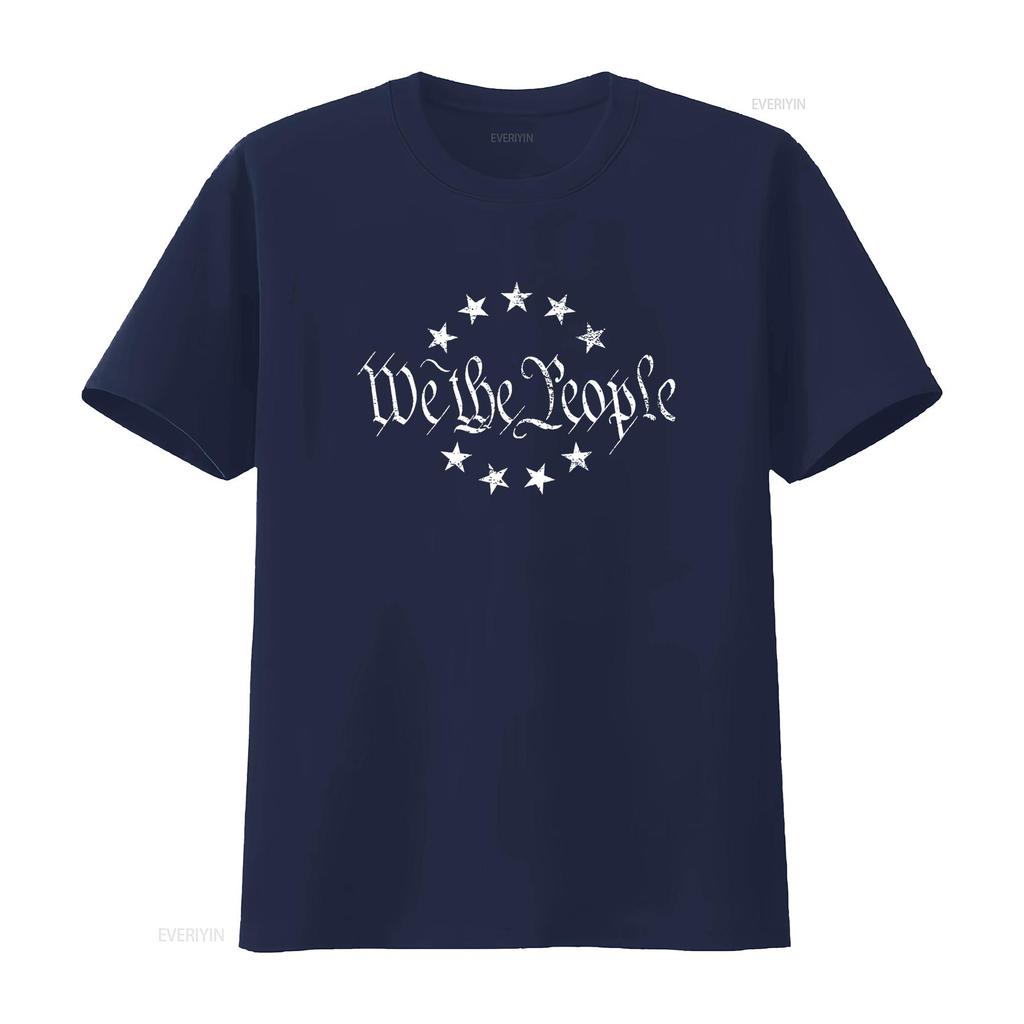 WE THE PEOPLE LIBERTY FREEDOM T Shirt vintage Washed Comfortable fashion Casual Top For Everyday Wear Versatile graphic Soft