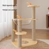 Fandu Pet Home Multi-level Cat Tree with Space Capsule