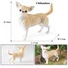 Oenux Dog Animals Model Action Figure Dobermann Shiba Inu Pomeranian Boxer Husky Puppy Figurines Cute Collection Toy Kids Gift