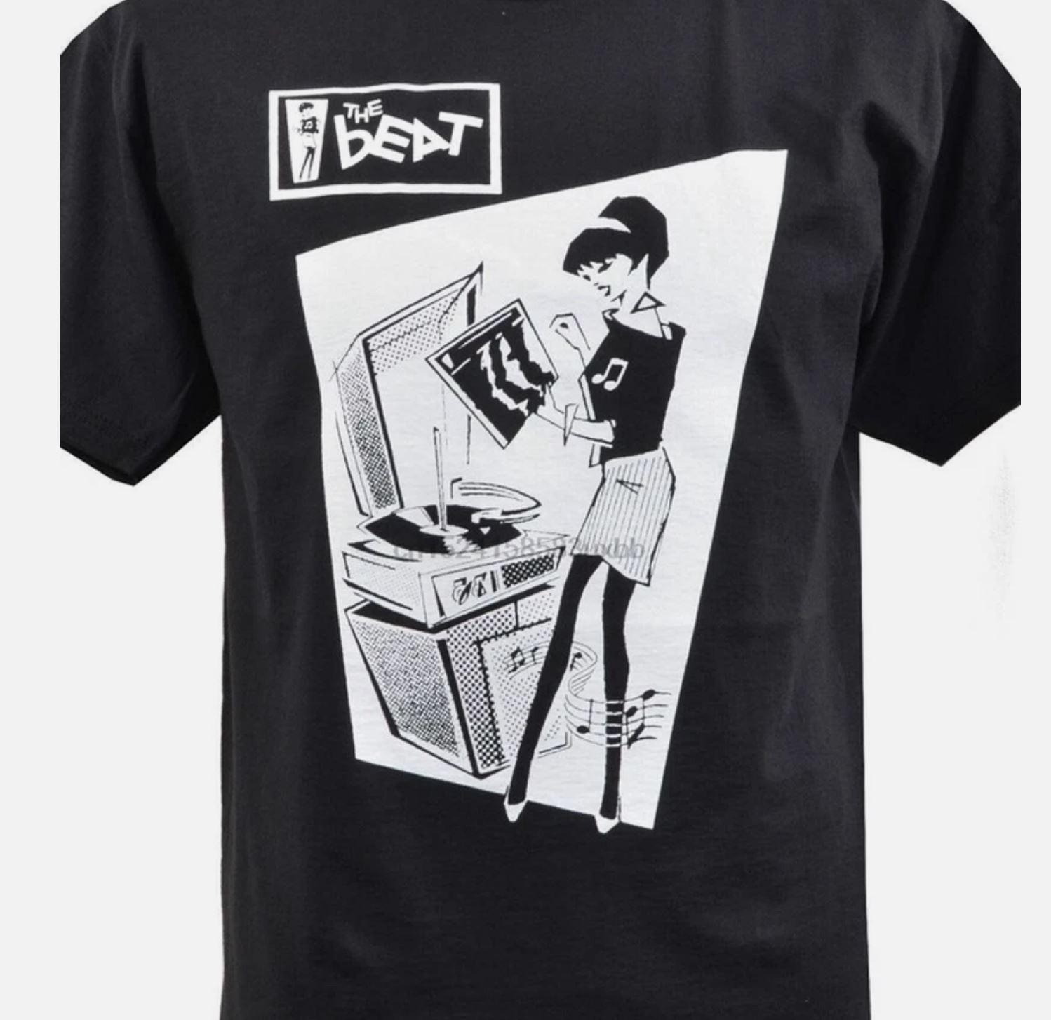 vtg The Beat band English T-shirt Black unisex Tee all Sizes S-5Xl L