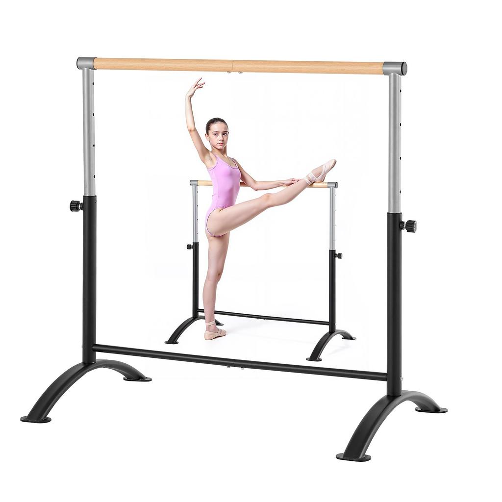VEVOR Ballet Barre, Barre Bar for Home, Freestanding Portable Ballet Stretching Dance Bars