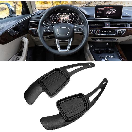 2pcsset Steering Wheel Paddle Shifter Extension For A3 8V A4 A5 B9 B9.5 A6 A7 C8 Q3 Q5