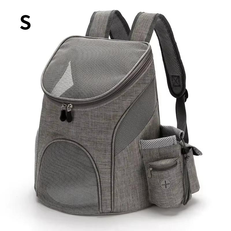 Tragbare Mesh-Hundetasche, atmungsaktiver Hunderucksack, faltbar, große Kapazität, Katzen-Tragetasche, tragbare Outdoor-Reise-Haustierträger