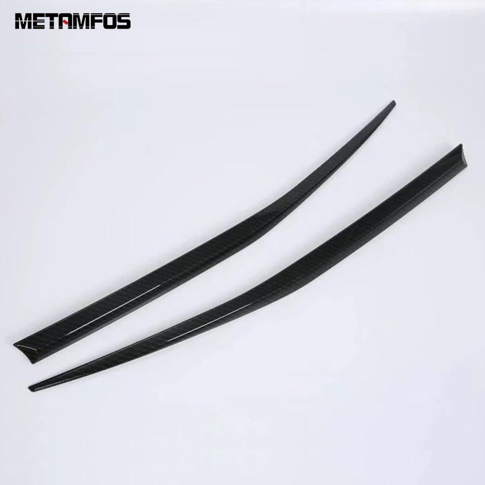 For Mazda CX5 CX-5 KF 2017-  Carbon Fiber Rear Trunk Lid Tailgate Door Boot Strip Trim Exterior Accessories Car Styling