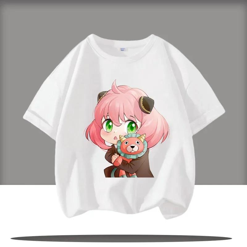 

Model Spy X Family Children s Round-neck Short-sleeved Boys Sports Shirt Girls Cute Casual 150