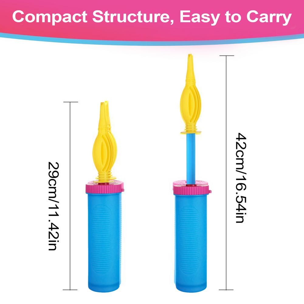 

Насос для воздушных шаров, аксессуары для воздушных шаров, надувной воздушный насос, ручной воздушный насос, инструменты для украшения свадьбы, дня рождения, свадьбы 29 cm