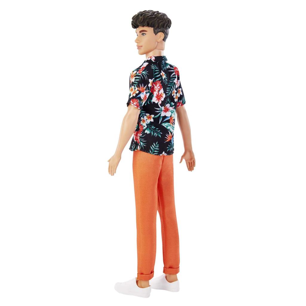 Barbie Ken Fashionista Flower Shirt Plastic 3 and HBV24 (Reusable Bag) (Ages Up)