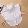 Clothes Accessory Detachable Fake Collar Lace White Black Neckline Half Shirt Women Girls