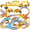 Mega XXL Elektrická Závodní Dráha Stavební Park Staveniště Sada 273 EL