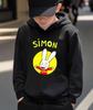 Sweat à capuche graphique Simon Super Lapin Mode Garçons Filles Sweat-shirt Vêtements Enfants Mignon Sweat à capuche Dessin Animé Vêtements Enfants Hauts Décontractés
