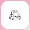 Auto Elettrica Camper Van Scooter Rosa Bicicletta Jeep Moto Ciondoli Perline Adatti a Braccialetti Originali Accessori Gioielli Fai da Te