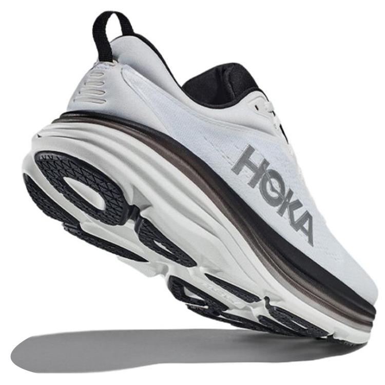HOKA One One Bondi 8 2E Weit 'Weiß Schwarz' 1127953-WBLC