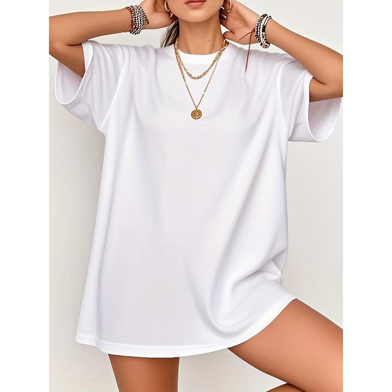 European Size Large Size Butterfly Back Hollow-Out Printed Effect | Artificial, Fashion Short-Sleeved Summer T-Shirt, Slim-Fit