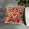 Colorful Natural Animal Flower Pillow Case Linen Pillows Case Cushions Case Sofa Pillows Case Decor Home