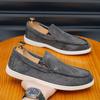 Fashion Lightweight Men Casual Shoes Lazy Shoes Male Breathable Slip-on Mens Suede Driving Shoes Comfortable Loafers Moccasins