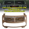 Grelha de Ventilação Central Dianteira Amarelo Escuro Para Mercedes-Benz Classe E W211 2003-2008
