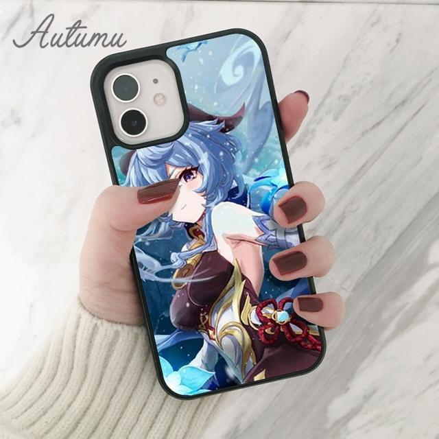 Genshin Impact GanYu Phone Case for iPhone 11 12 13 14 Pro Max Mini X XR XS SE 2020 6S 7 8 Plus Samsung Galaxy S21 S22 Shell