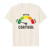 Low Cortisol Levels V Meme Tshirt For Unisex Women  T Shirts Short Sleeve Tops P803