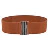 Fashion Lady Wide Belts Women Wide Elastic Belt Buckle Waist Dress Stretch