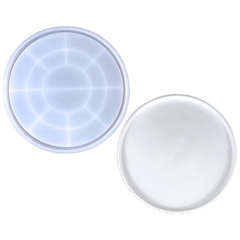 Irregular Saucer Shape Mould Square Cups Tray Casting Mould Durable Resin Molds for Unique Ornaments Silicone Molds