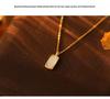 Banyan Tree S925 Silver Retro White Shell Pendant Necklace - High-End 2024 Summer Clavicle Chain for Women