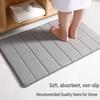 Huaxu Absorbent Non-Slip Bathroom Floor Mat