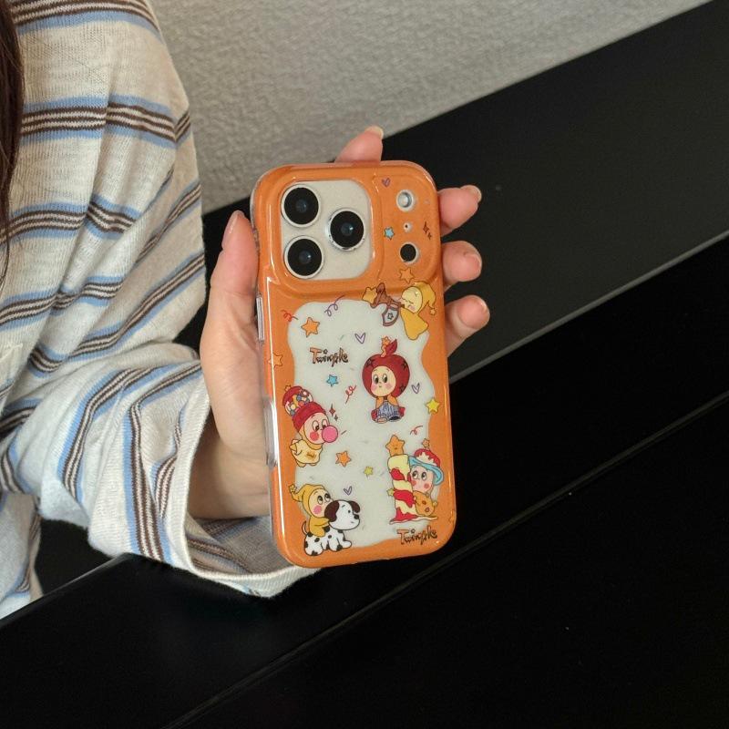 

Korean Style Cartoon Star iPhone 17 Pro Max Phone Case, Fits Models 13-16 iPhone 16