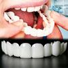 Cosmetic Teeth: 1 Unit Gel Denture Cover - Natural Looking Smile Makeover Teeth Whitening Set for Oral Care Confidence