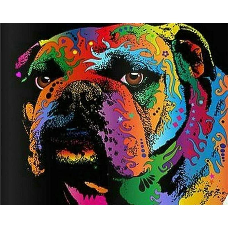 5D DIY Diamond Painting Animals Cross Stitch Full Round Drill Painting Embroidery Craft Art Home Decoration