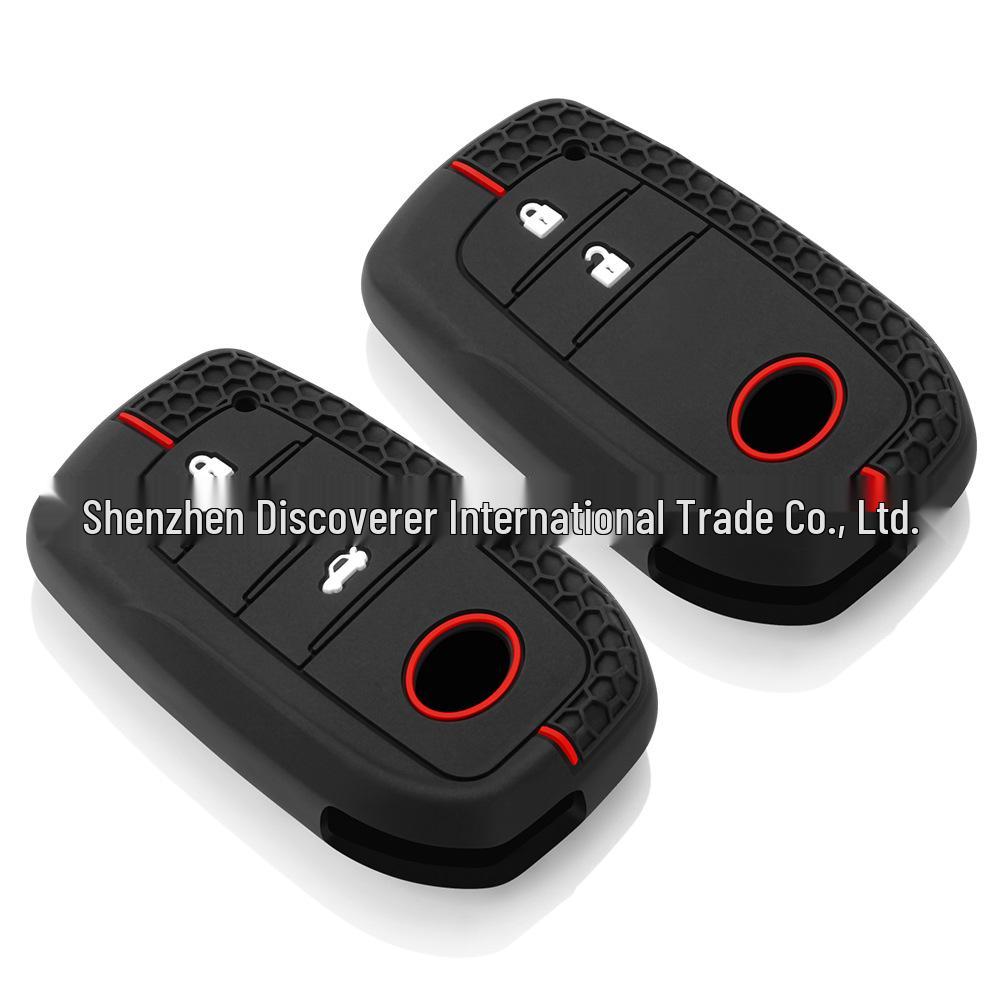 Compatible Silicone Key Case for Toyota Sienna, Alphard, Vellfire, and Lexus Models