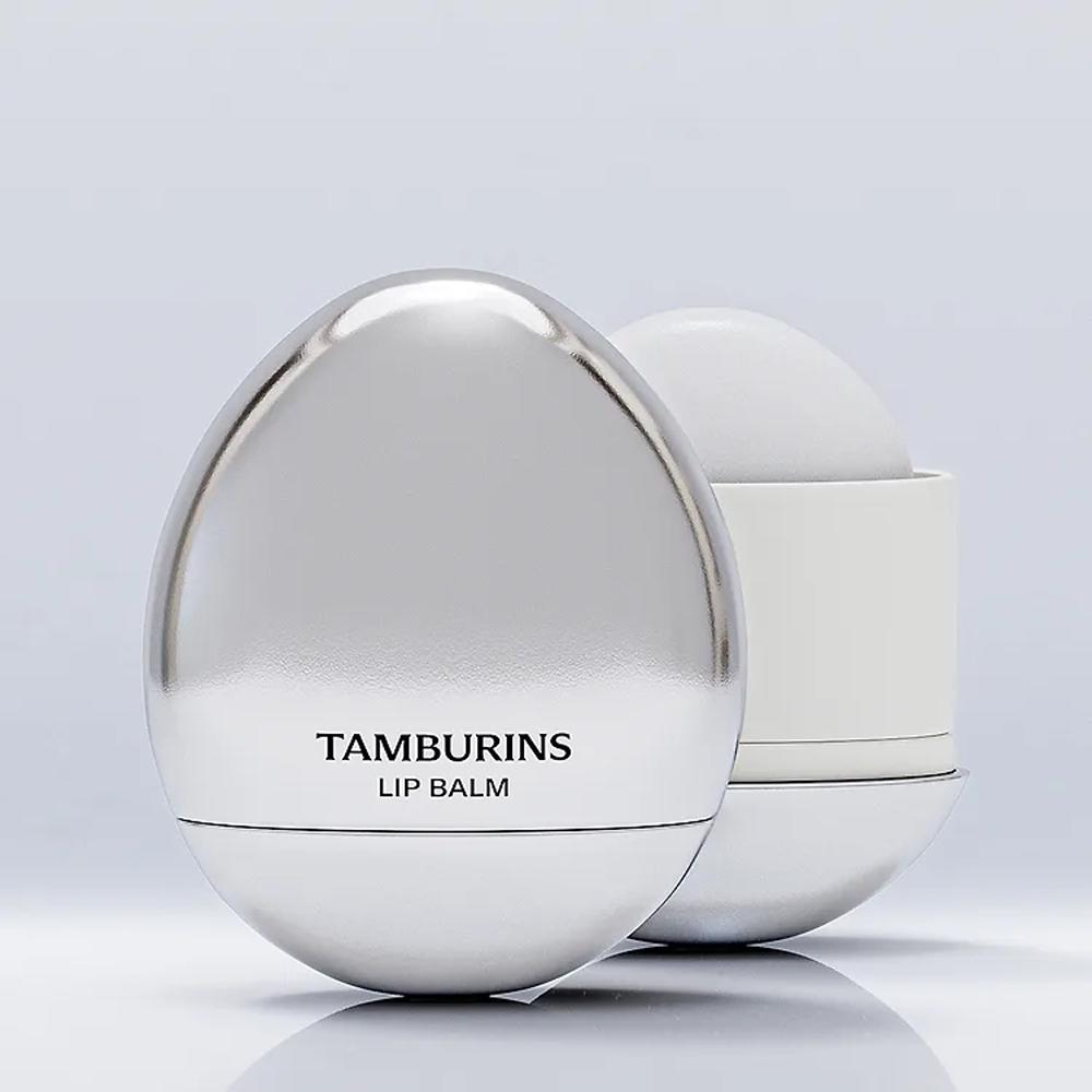 [Tamburins] Official Egg Lip Balm (5g) - [K-BEAUTY] Blackpink Jennie's Aesthetic Lip Care & Glossy Moisturizer