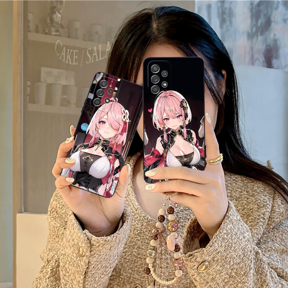 Coque de téléphone portable Wuthering Waves Taoqi pour Samsung Galaxy M55 54 42 35 34 33 32 23 22 15 14 13 12 F55 5G Coque Colorée Jolie