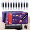 Top-Selling Direct Liquid Soft-Tip Acrylic Marker: Opaque DIY Watercolor Pen with 24 or 36 Colors for Outlining & Hand-Painting.