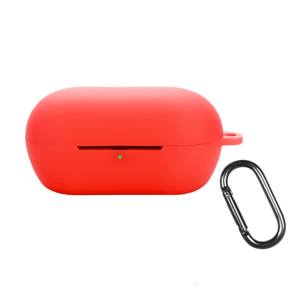 ל-Sony WF-C710N כיסוי סיליקון לאוזניות אלחוטיות כיסוי מגן עם אבזם למניעת אובדן