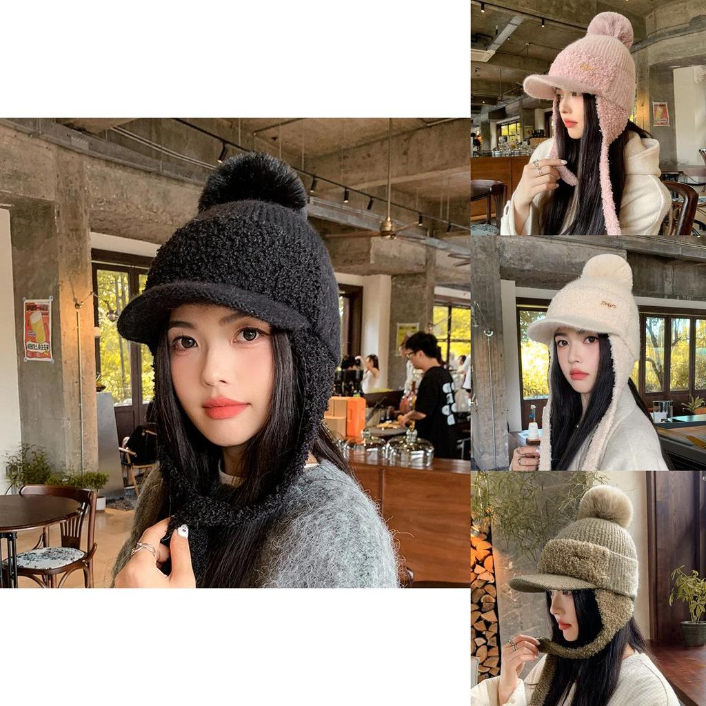 Knit Winter Beanie Hat For Women With Fleece Lining And Ear Protection For Cold Weather
