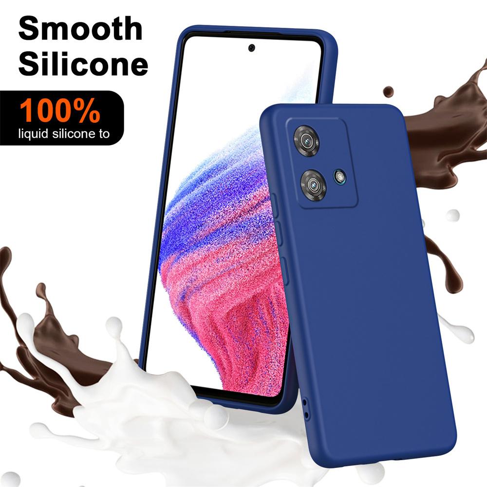 Do etui Moto G84 G85 G35 G34 G32 4G 5G Skóra czująca płynny silikon Pokrowiec dla Motorola Edge 50 40 30 Neo Stylus Edge 50 Fusion